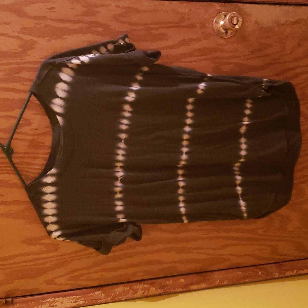 Tye die stripped shirt